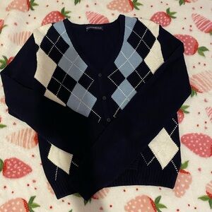 long sleeve sweater vest